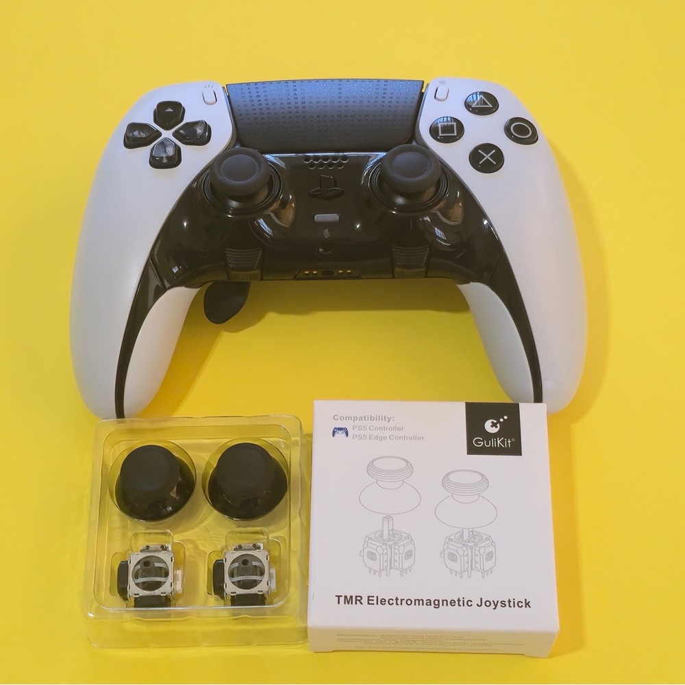 Sony PlayStation 5 PS5 DualSense Edge - Gulikit TMR Analog Sticks Installed